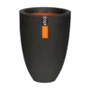 Capi Bloempot Urban Elegant Smooth NL - D36 X H48cm - Zwart
