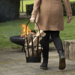 Vuuremmer En -korf - Fancy Flames -Bloeiplek Verkoopwinkel vuuremmer en korf fancy flames 3