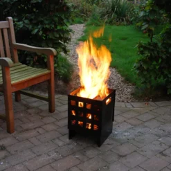 Vuurkorf Vierkant - Fancy Flames -Bloeiplek Verkoopwinkel vuurkorf vierkant fancy flames 4