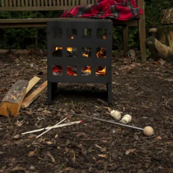 Vuurkorf Vierkant - Fancy Flames -Bloeiplek Verkoopwinkel vuurkorf vierkant fancy flames 5