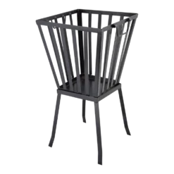 Bestsellers -Bloeiplek Verkoopwinkel vuurkorf vierkant fancy flames los onderstel 2