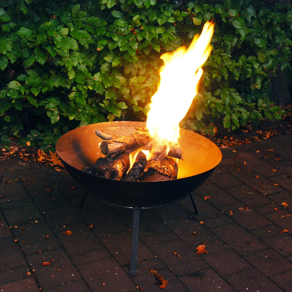 Vuurschaal Op Standaard - D50cm - Fancy Flames 3 Vuurschaal Op Standaard - D50cm - Fancy Flames - Afbeelding 3