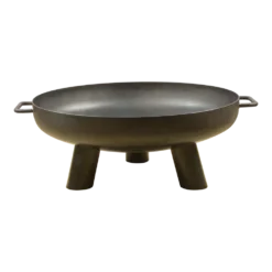 Vuuschaal Staal - D60cm - Fancy Flames