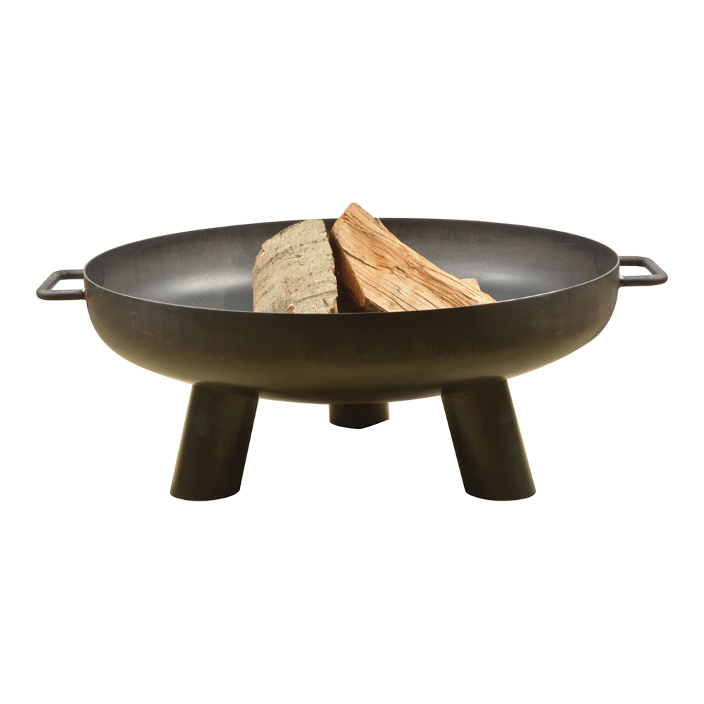 Vuuschaal Staal - D60cm - Fancy Flames 2 Vuuschaal Staal - D60cm - Fancy Flames - Afbeelding 2