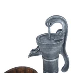 Waterornament Pomp Met Vaten - 74cm Hoog - Polystone 7 Waterornament Pomp Met Vaten - 74cm Hoog - Polystone -Bloeiplek Verkoopwinkel waterornament pomp met vaten 74cm hoog polystone 4