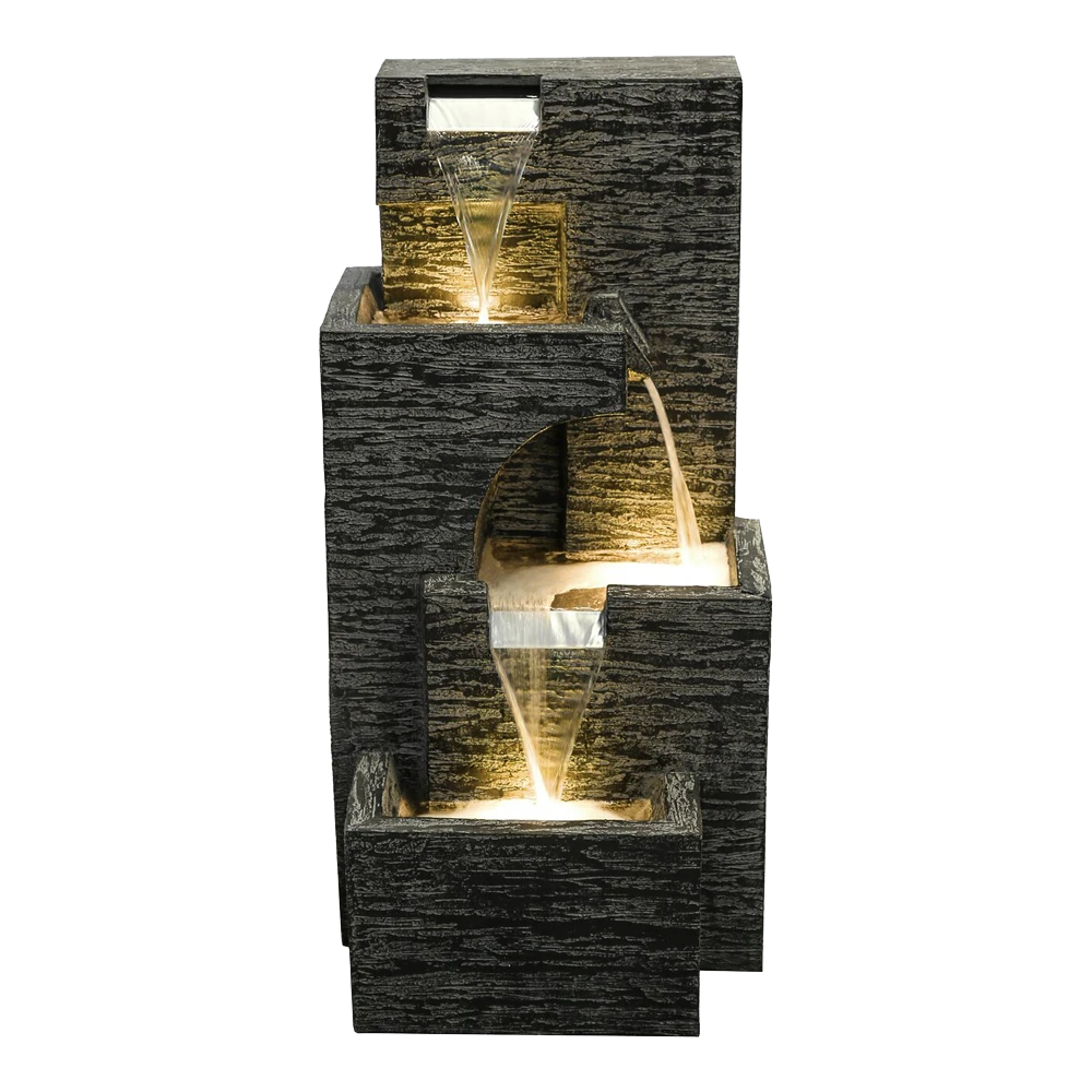 Waterornament Praag - 82cm Hoog - Polystone 1 Waterornament Praag - 82cm Hoog - Polystone